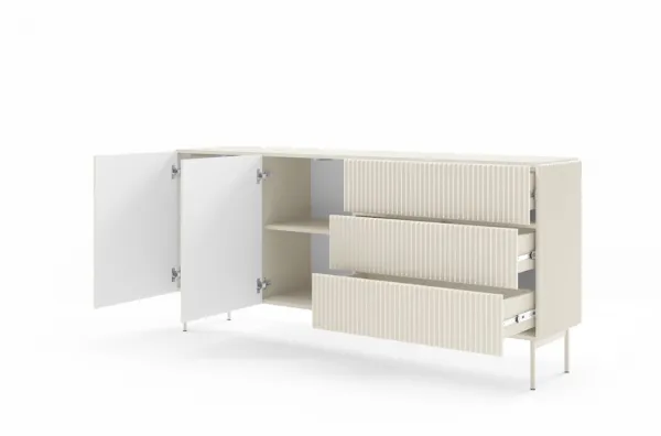 ArtLas Obývacia stena POLY | cashmere