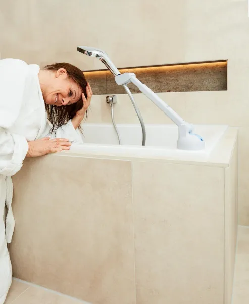 Die moderne Hausfrau Držák sprchové hlavice ShowerXtend