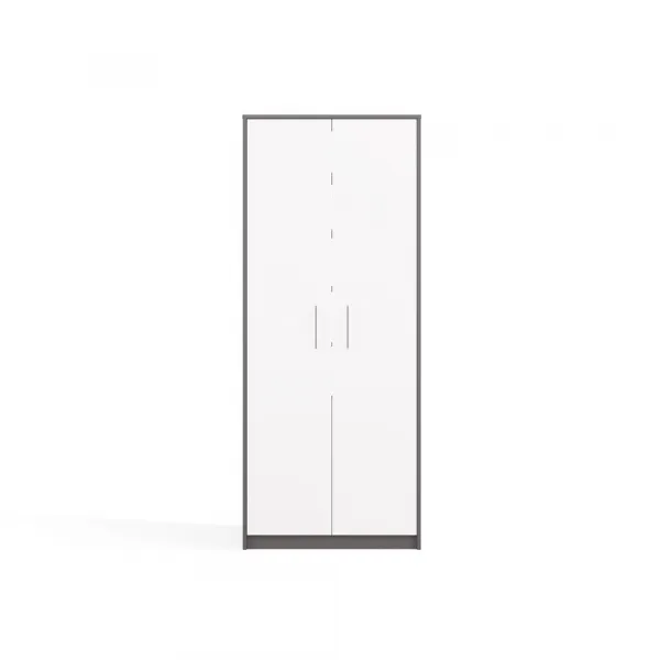 TP Living Kancelársky regál OLIV 2D antracit/biela