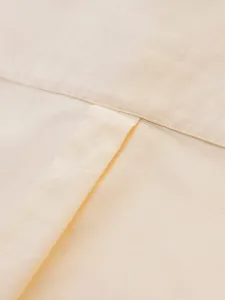 Jedinečná pánska košeľa s dlhým rukávom pastelová žltá