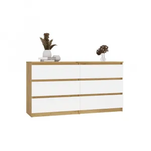 TP Living Komoda MALWA M6 140 dub artisan/biela