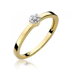 Blink-Blink Prsteň z bieleho zlata s diamantami 0.04 ct1678BDB