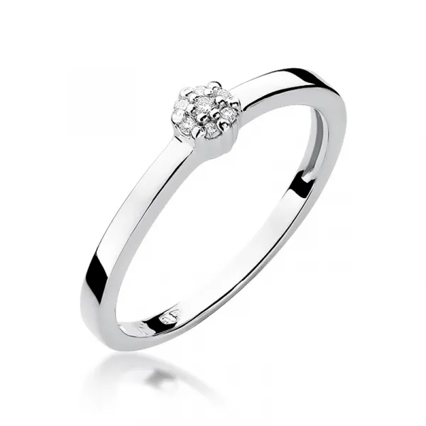 Blink-Blink Prsteň zo žltého zlata s diamantami 0.04 ct1678ZDB