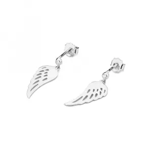 Blink-Blink Napichovacie náušnice ANJELSKE KRÍDLA s diamantami 0.03 ct3123ZDB