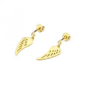 Blink-Blink Napichovacie náušnice ANJELSKE KRÍDLA s diamantami 0.03 ct3123BDB