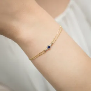 Blink-Blink Retiazkový náramok z bieleho zlata s Rubínom a diamantami6152BDRuB