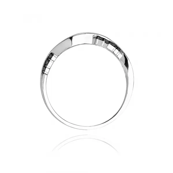 Blink-Blink Zlatý prsteň s čiernymi diamantami 0.07 ct1690BcDB