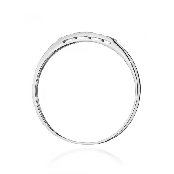 Blink-Blink Diamantový prsteň z bieleho zlata 0.10 ct1696BDB