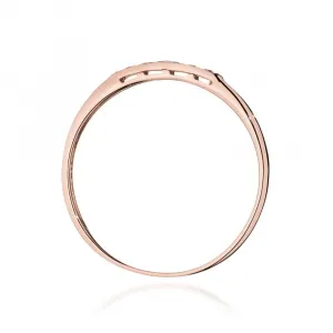 Blink-Blink Diamantový prsteň z ružového zlata 0.10 ct1696RDB