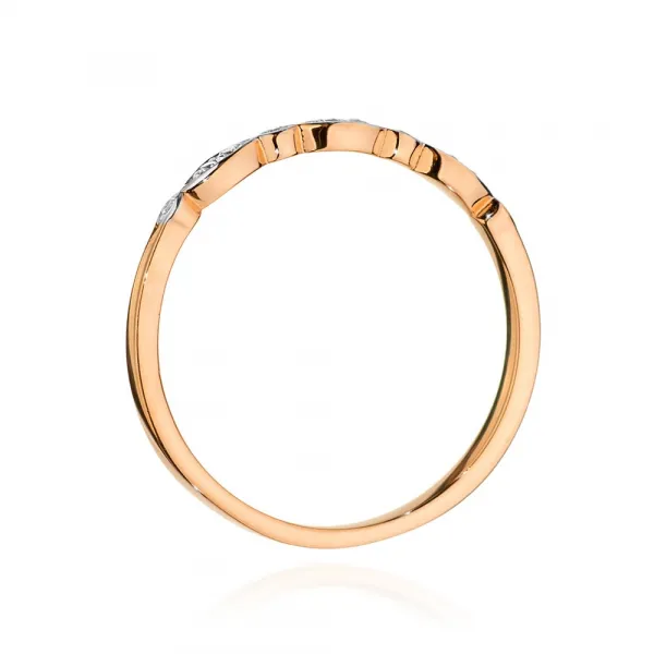 Blink-Blink Zlatý prsteň s diamantami 0.05 ct1676RDB