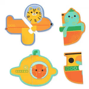 Puzzle Duo – Vozidlá