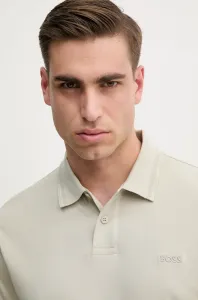 Bavlnené polo tričko BOSS Orange Pe_Interlock