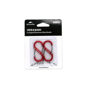 Naturehike S-Type kempingová karabína Varianta produktu: 9 cm / 1 kus