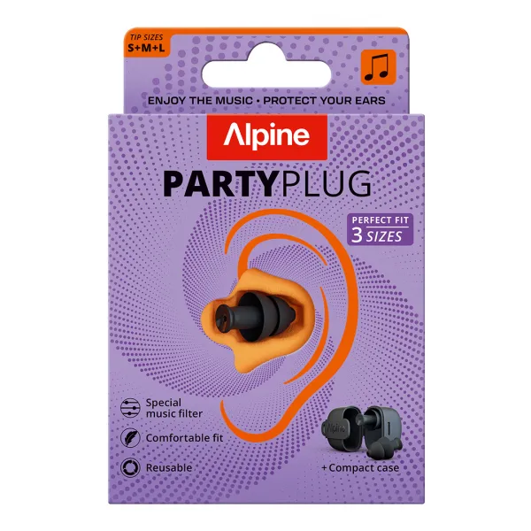 Alpine Party Plug 2025 Farba: Transparentná