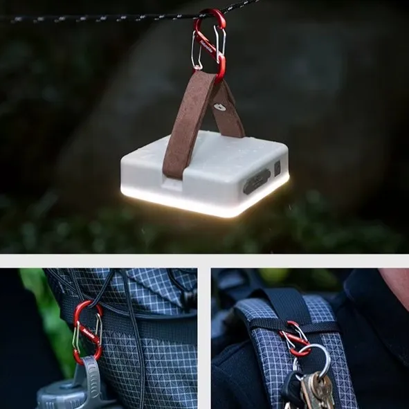 Naturehike S-Type kempingová karabína Varianta produktu: 9 cm / 1 kus