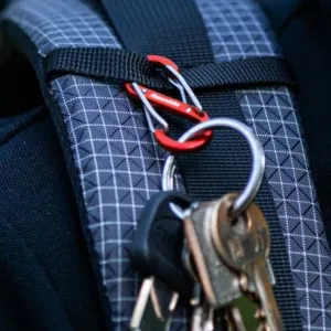 Naturehike S-Type kempingová karabína Varianta produktu: 9 cm / 1 kus