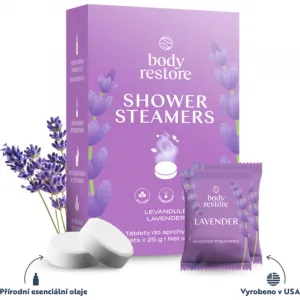 Body Restore Lavender Shower Steamers tablety do sprchy s vôňou levandule 2x25 g
