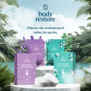 Body Restore Lavender Shower Steamers tablety do sprchy s vôňou levandule 2x25 g