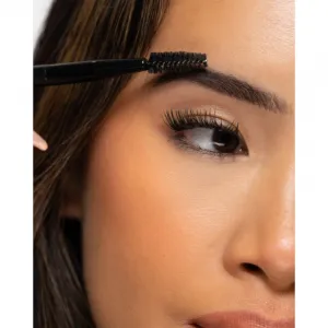 Brushworks Double Ended Brow Brush And Spoolie obojstranný štetec na obočie NO. 22 1 ks