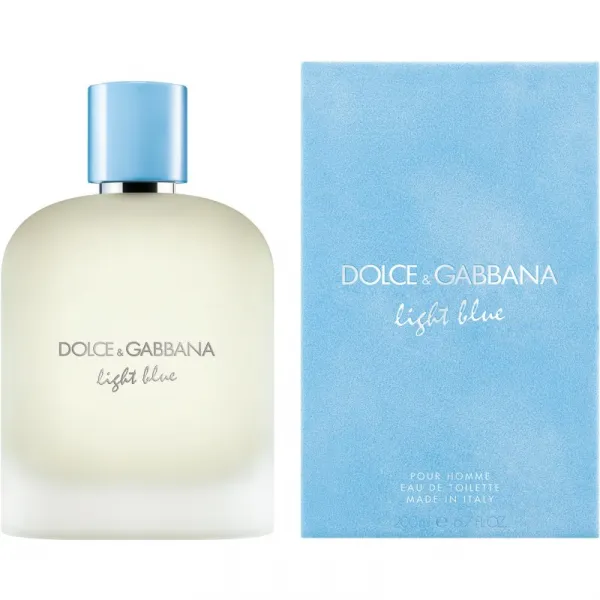 Dolce&Gabbana Light Blue Pour Homme Eau de Toilette toaletná voda pre mužov 200 ml