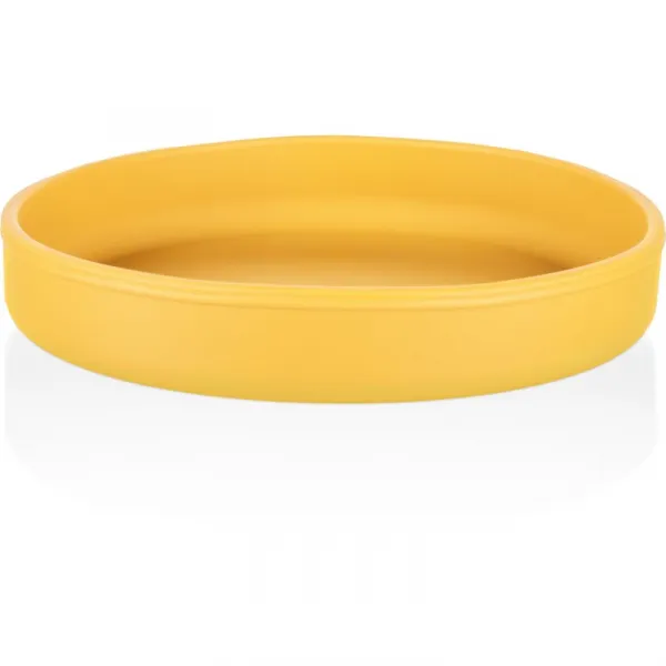 Zopa Silicone Plate tanier 6 m+ Mustard Yellow 1 ks