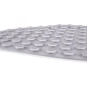 Zopa Silicone Bath Mat Anti-Slip protišmyková podložka do vane Dove Grey 71x30,5 cm 1 ks