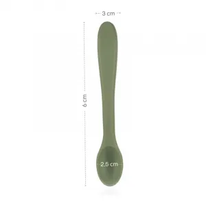 Zopa Silicone Spoon lyžička 6 m+ Old Pink 1 ks