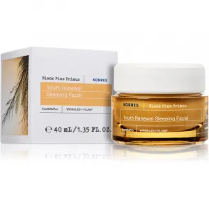 Korres Black Pine Primus nočný pleťový krém proti príznakom starnutia 40 ml
