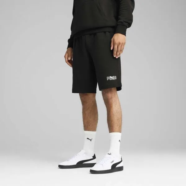 Puma ESS+2 COL SMALL LOGO TEE Pánske tričko, čierna, veľkosť