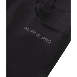 ALPINE PRO VASO Detské kraťasy, čierna, veľkosť 152-158