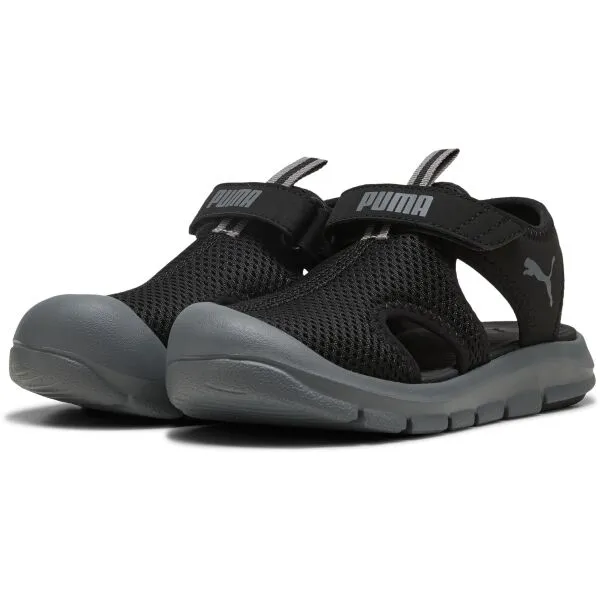 Puma PUMA FUN RACER SANDAL MESH V PS Detské sandále, čierna, veľkosť 32
