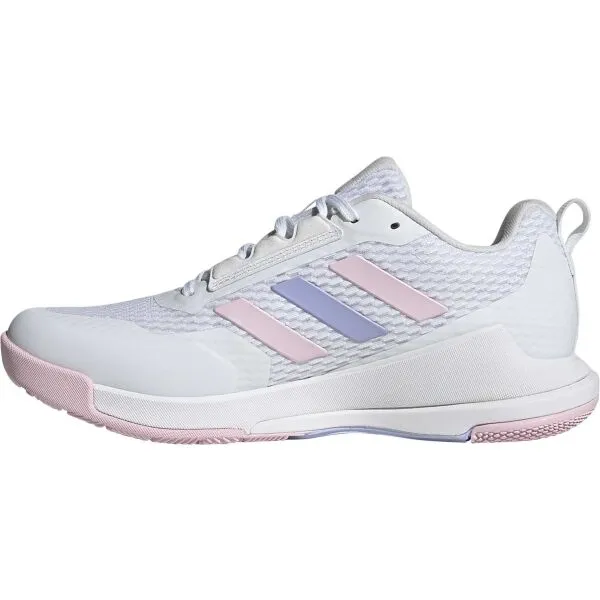 adidas NOVAFLIGHT 2 M Pánska halová obuv, biela, veľkosť 40