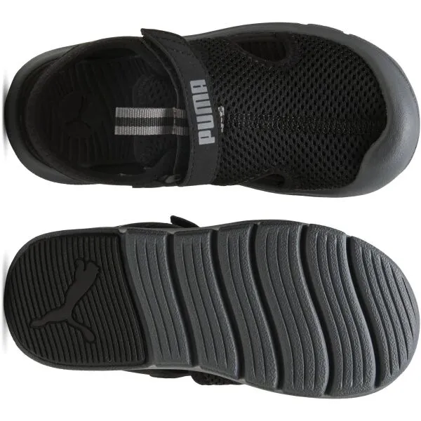 Puma PUMA FUN RACER SANDAL MESH V PS Detské sandále, čierna, veľkosť 32