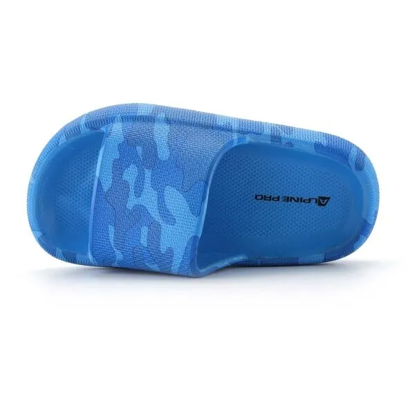 ALPINE PRO DIRO Detské šľapky, modrá, veľkosť