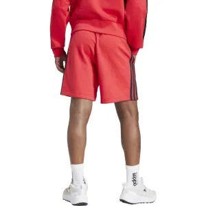 adidas ESSENTIALS 3-STRIPES SHORTS Pánske kaťasy, červená, veľkosť XXL