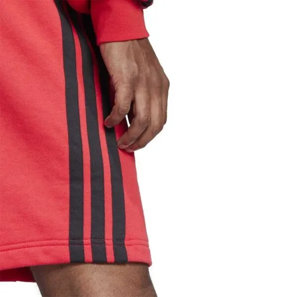 adidas ESSENTIALS 3-STRIPES SHORTS Pánske kaťasy, červená, veľkosť XXL