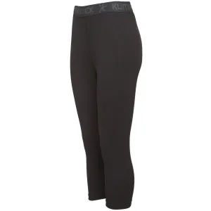 Klimatex VETR THERMOCOOL SOFT Dámske 3/4 spodky, čierna, veľkosť
