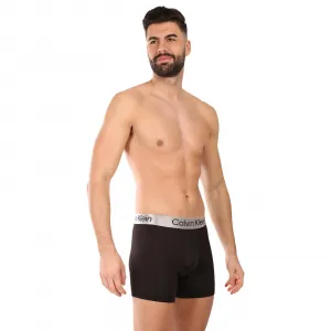 3PACK pánske boxerky Calvin Klein čierne (NB4124-UB1) S, trenky