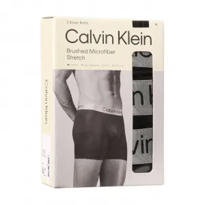 3PACK pánske boxerky Calvin Klein čierne (NB4124-UB1) S, trenky