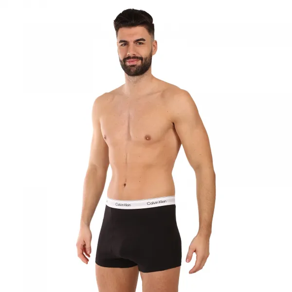 3PACK pánske boxerky Calvin Klein čierné (NB4286-UB1) M, trenky