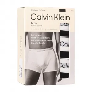 3PACK pánske boxerky Calvin Klein čierné (NB4286-UB1) M, trenky