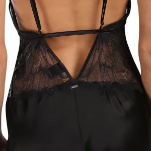 Dámska nočná košeľa Calvin Klein čierna (QS7323-UB1) M