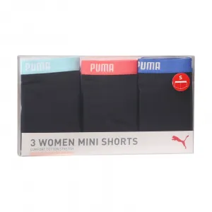 3PACK dámske nohavičky Puma čierné (503006001 009) M