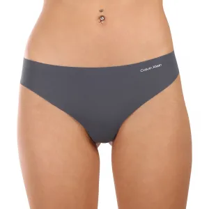 3PACK dámske tangá Calvin Klein bezšvová viacfarebná (QD3558E-WAK) S