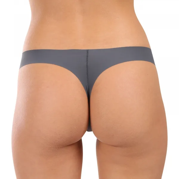 3PACK dámske tangá Calvin Klein bezšvová viacfarebná (QD3558E-WAK) S