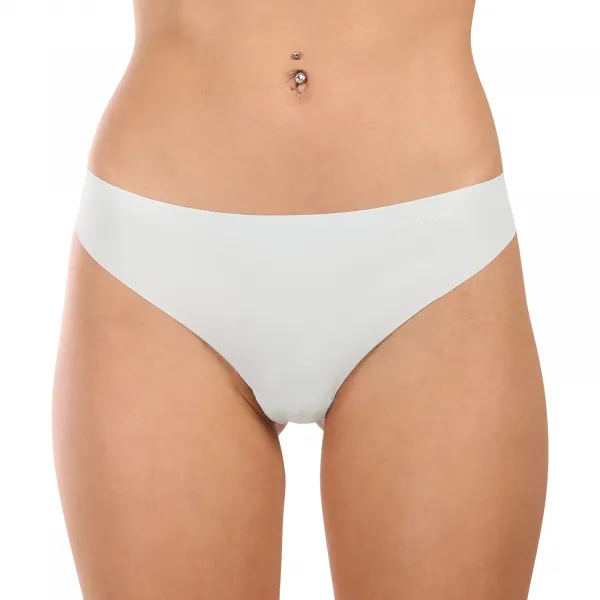 3PACK dámske tangá Calvin Klein bezšvová viacfarebná (QD3558E-WAK) S
