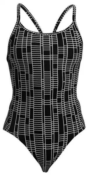 Funkita up the ladder diamond back one piece xl - uk38