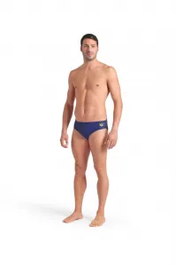 Arena feel bright glare briefs navy/artic lime s - uk32
