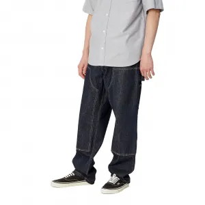 Carhartt WIP Double Knee Pant Rinsed "Blue" (I032699-0102)