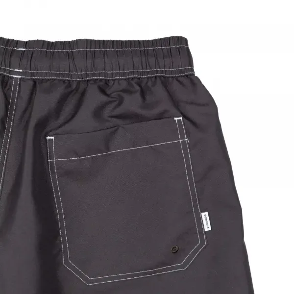 Edmmond Studios Mini Logo Shorts "Dark Chocolate" (125-70-01790)